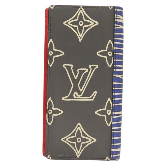 LOUIS VUITTON Monogram Patchwork Porte Feuille Brother Wallet M69739 Auth 119246 - Picture 3 of 16